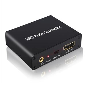 Конвертер/переходник из HDMI ARC (IN) в SPDIF (оптический) + R/L analog audio + Coaxial