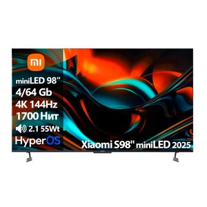 Телевизор Xiaomi S98" miniLED 2025 L98MB-S [249см 4K/144Hz]