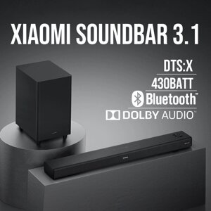 Саундбар Mi TV Soundbar Xiaomi 3.1 [3.1 430Вт Bluetooth HDMI & USB]
