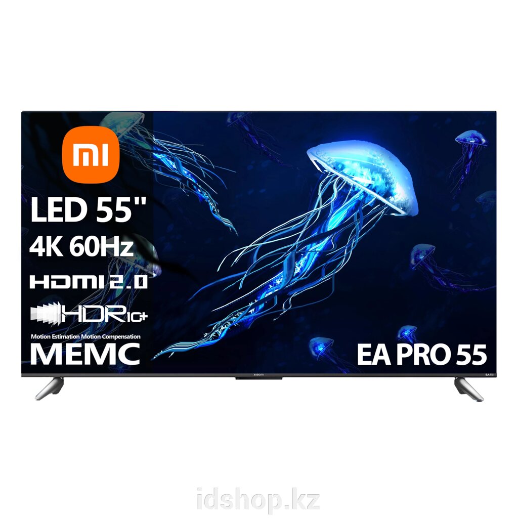 Телевизор Xiaomi EA PRO 55 [55"(140см) 4K 60Гц] от компании ТОО "iD Shop (айДи Шоп)" - фото 1