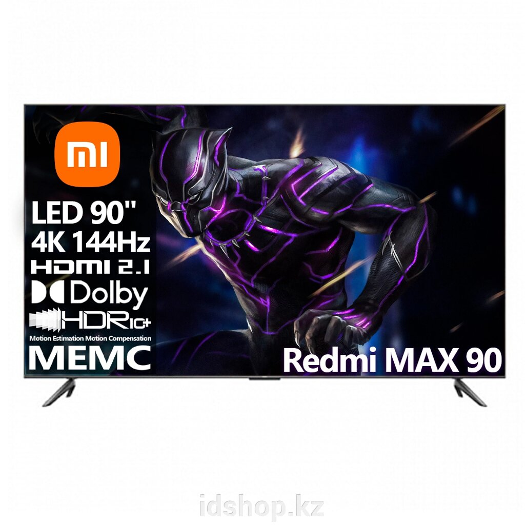 Телевизор Xiaomi Redmi MAX 90" [90"(228см) 4К 144Гц] от компании ТОО "iD Shop (айДи Шоп)" - фото 1