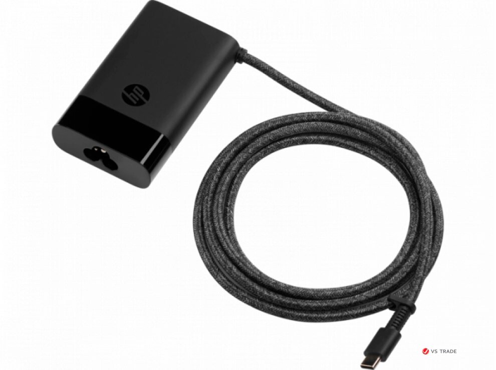 Адаптер питания HP 671R2AA USB-C 65W Laptop Charger EURO Black от компании turan - фото 1