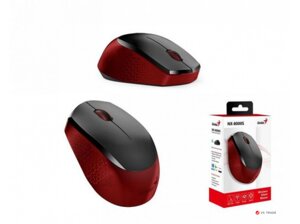 Беспроводная оптическая мышь Genius NX-8000S, 2.4GHz Wireless Silent Mouse , AA x 1, 31030025401, Red