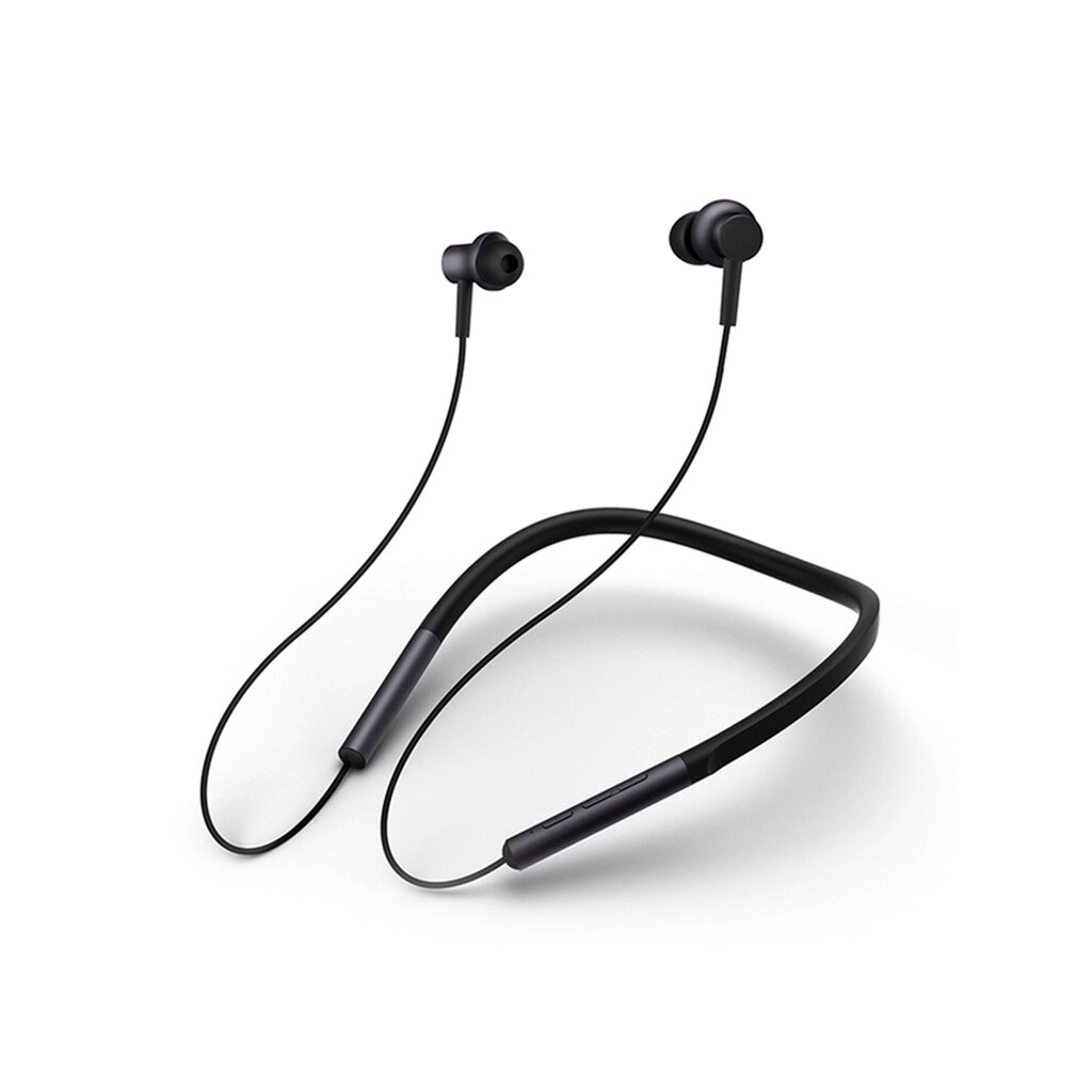 Беспроводные наушники Xiaomi Mi Bluetooth Neckband Earphones Чёрный от компании turan - фото 1