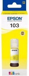 Чернила Epson C13T00S44A 103 EcoTank для L3100/L3101/L3110/L3150  жёлтый от компании turan - фото 1