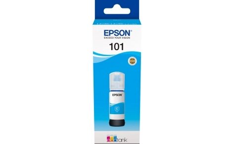 Чернила Epson C13T03V24A 101 EcoTank 70ml для L4150/L4160 голубой от компании turan - фото 1