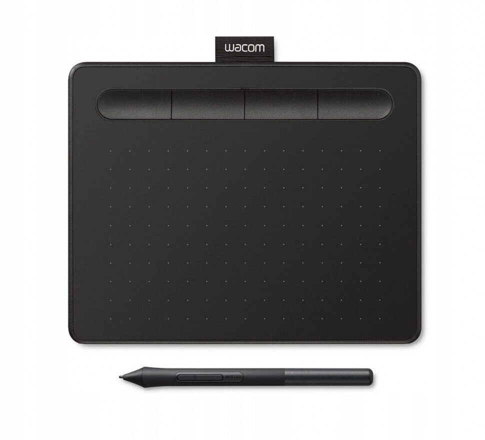 Графический планшет Wacom Intuos S Black черный от компании turan - фото 1