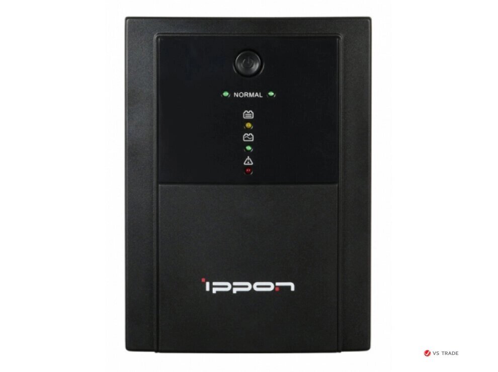 ИБП Ippon Back Basic 1500, 1500VA, 900Вт, AVR 162-280В, 6хС13, управление по USB, без комлекта кабелей от компании turan - фото 1