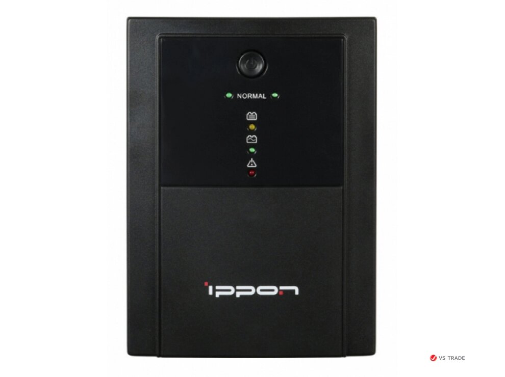 ИБП Ippon Back Basic 1500, 1500VA, 900Вт, AVR 162-280В, 6хС13, управление по USB, без комлекта кабелей от компании turan - фото 1