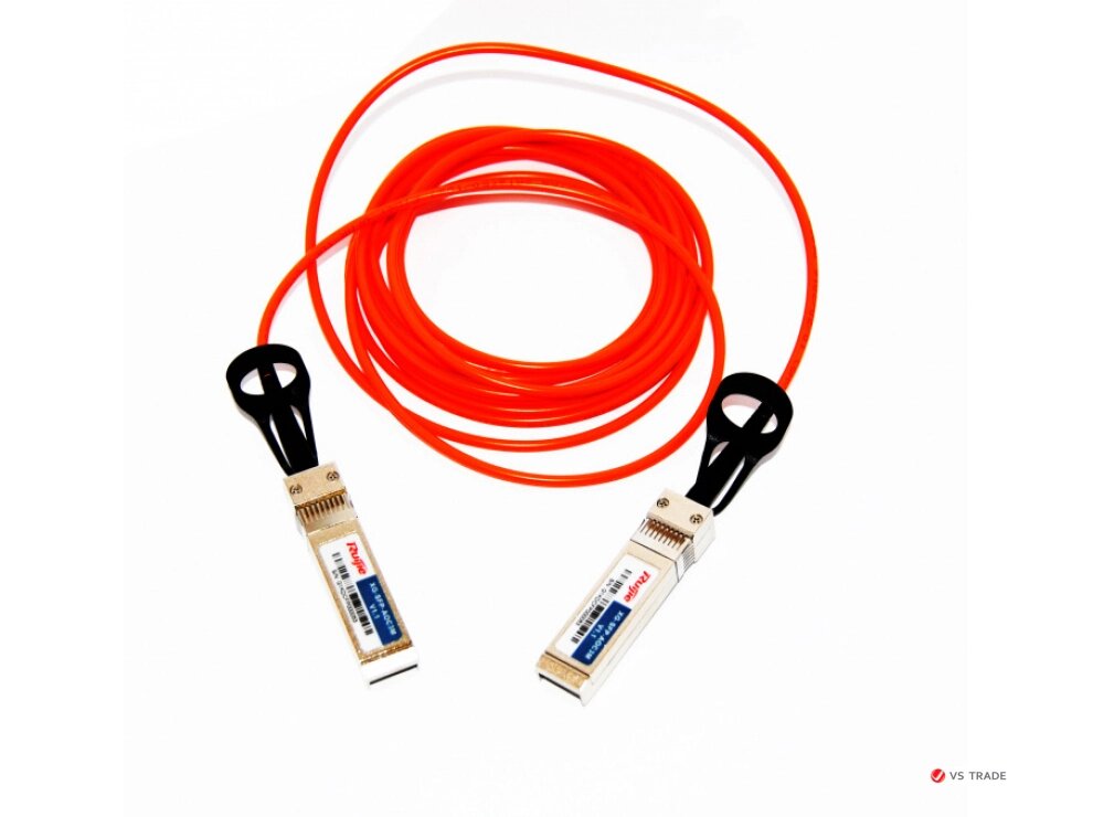 Кабель оптический Ruijie XG-SFP-AOC1M 10GBASE SFP+ Optical Stack Cable (included both side transceivers) , 1 Meter от компании turan - фото 1