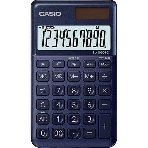 Калькулятор карманный CASIO SL-1000SC-NY-W-EP от компании turan - фото 1