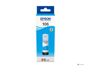 Картридж Epson C13T00R240 106 EcoTank CY Ink Bottle