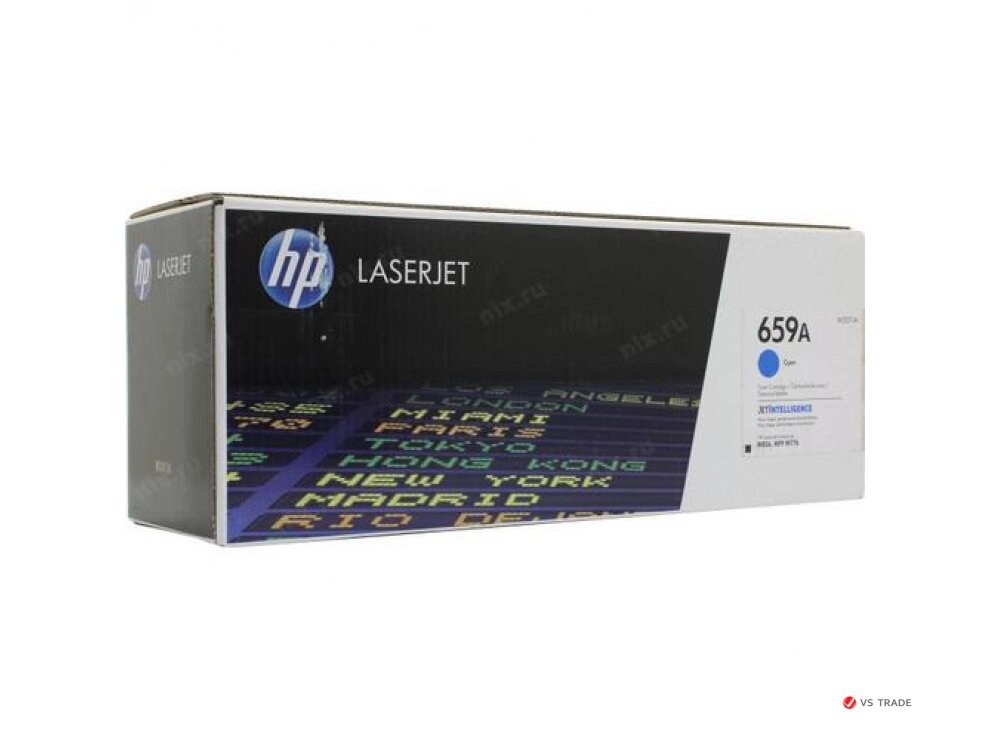 Картридж голубой HP 659A (W2011A) для принтеров и МФУ HP Color LaserJet Enterprise M776, M856, голубой от компании turan - фото 1