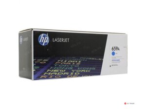 Картридж голубой HP 659A (W2011A) для принтеров и МФУ HP Color LaserJet Enterprise M776, M856, голубой