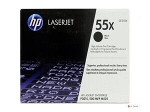 Картридж HP CE255X черный