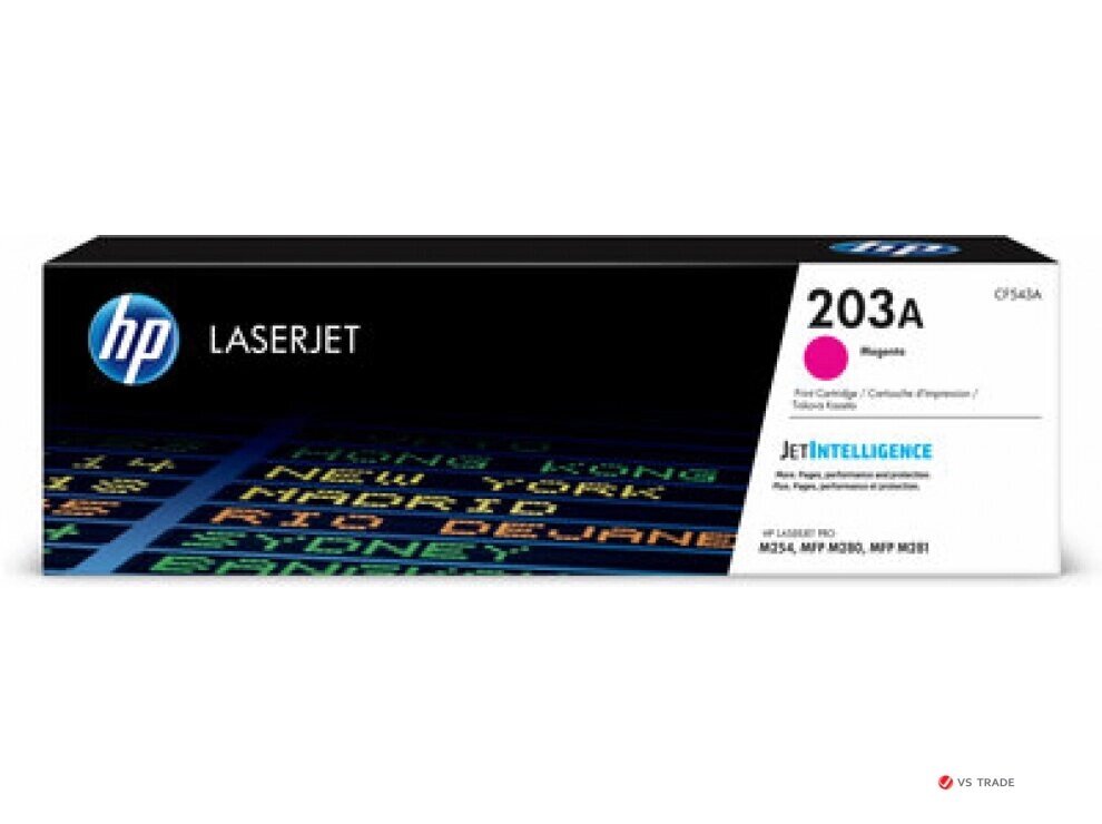 Картридж HP CF543A HP 203A Magenta LaserJet Toner Cartridge for M254/M280 от компании turan - фото 1