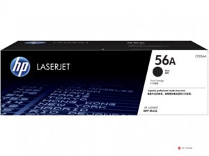 Картридж лазерный HP CF256A, 56A, Black