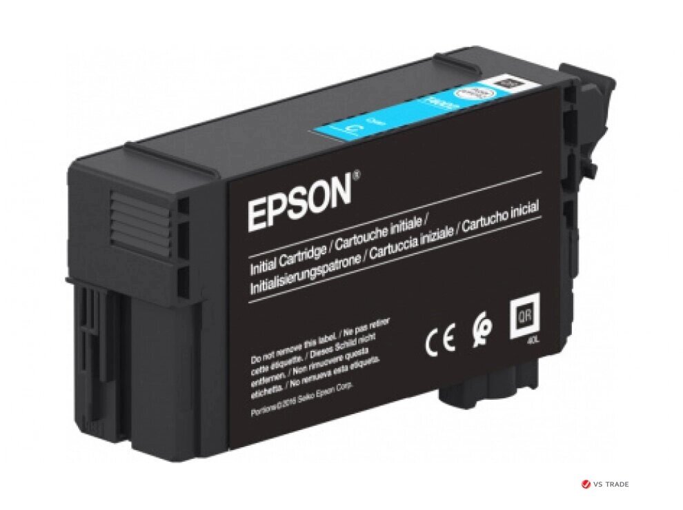 Картридж струйный Epson C13T40D240, голубой, Singlepack UltraChrome XD2 Cyan T40D240 , 50ml от компании turan - фото 1