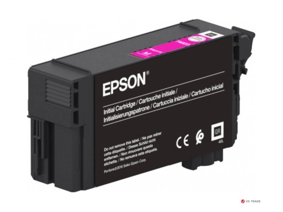 Картридж струйный Epson C13T40D340, пурпурный, Singlepack UltraChrome XD2 Magenta T40D340, 50ml от компании turan - фото 1