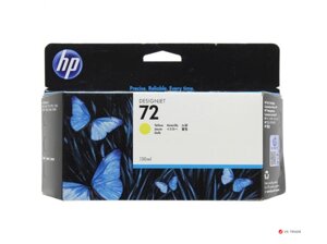 Картридж струйный HP C9373A,72 Vivera желтый 130мл. для HP Designjet T1100/Т1100ps/Т610