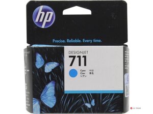 Картридж струйный HP CZ130A (711), голубой на 29мл , HP Designjet T120, HP Designjet T520