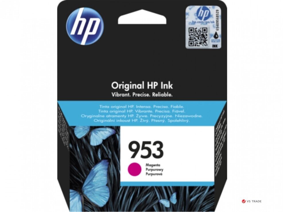 Картридж струйный HP F6U13AE 953, Magenta Original Ink Cartridge от компании turan - фото 1