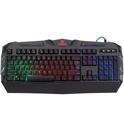 Клавиатура игровая Defender Werewolf GK-120DL RU, черный от компании turan - фото 1