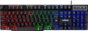 Клавиатура проводная Defender Mayhem GK-360DL RU, RGB подсветка,19 Anti-Ghost