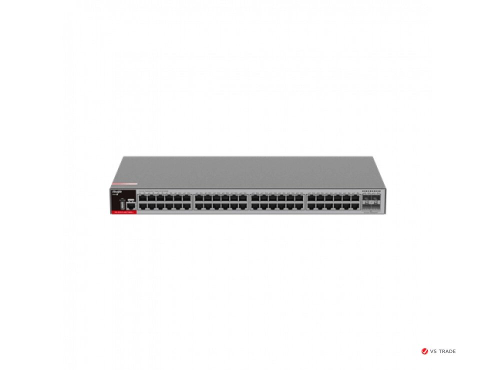 Коммутатор RUIJIE RG-S2915-24GT4MS-L managed L2+ (24 x 10/100/1000 RJ45; 4 x 2.5GE/1GE SFP ports) от компании turan - фото 1