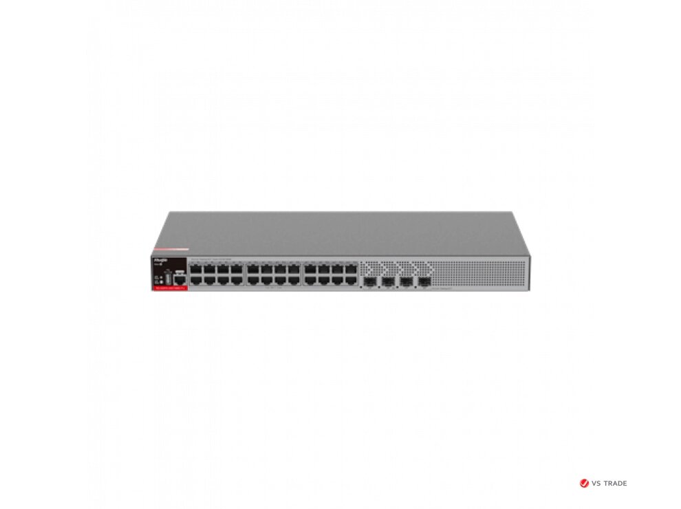 Коммутатор RUIJIE RG-S2915-24GT4MS-P-L managed L2+ PoE+ (24 x 10/100/1000 RJ45; 4 x 2.5GE/1GE SFP ports 370W PoE) от компании turan - фото 1