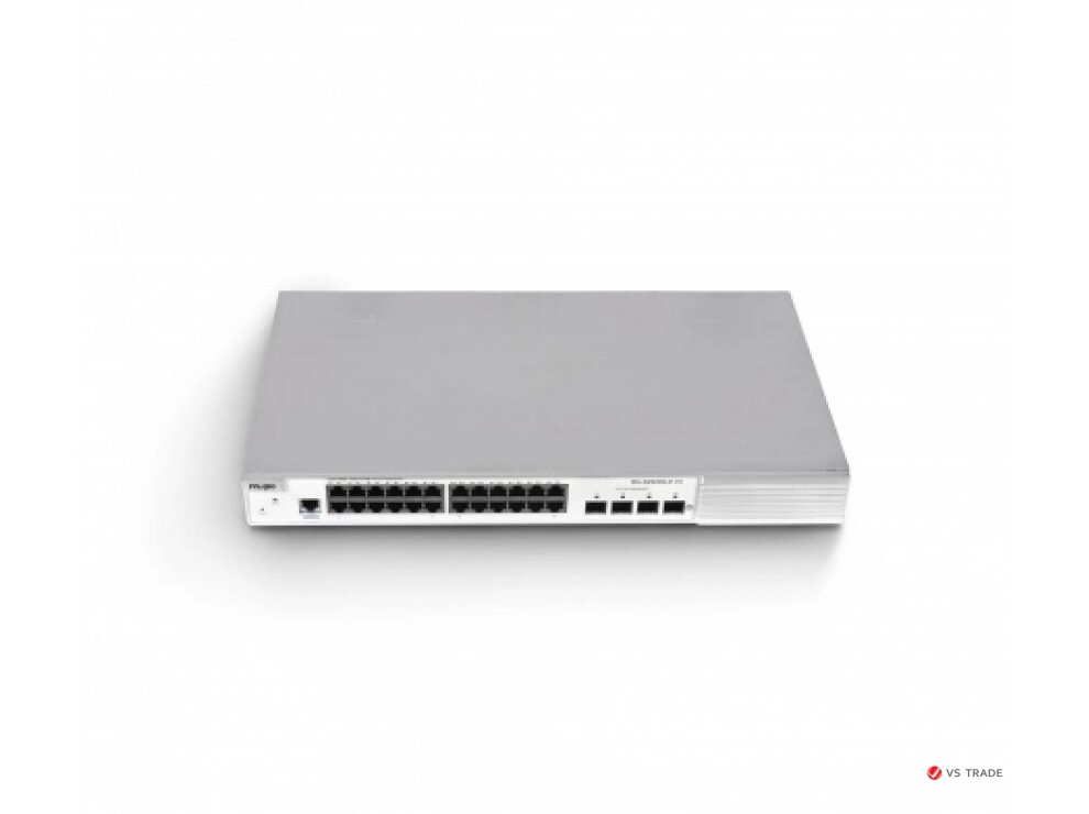 Коммутатор Ruijie RG-S2928G-E V3 L2+ Managed (24-Port 10/100/1000BASE-T and 4 GE SFP Ports (Non-Combo), Fanless) от компании turan - фото 1