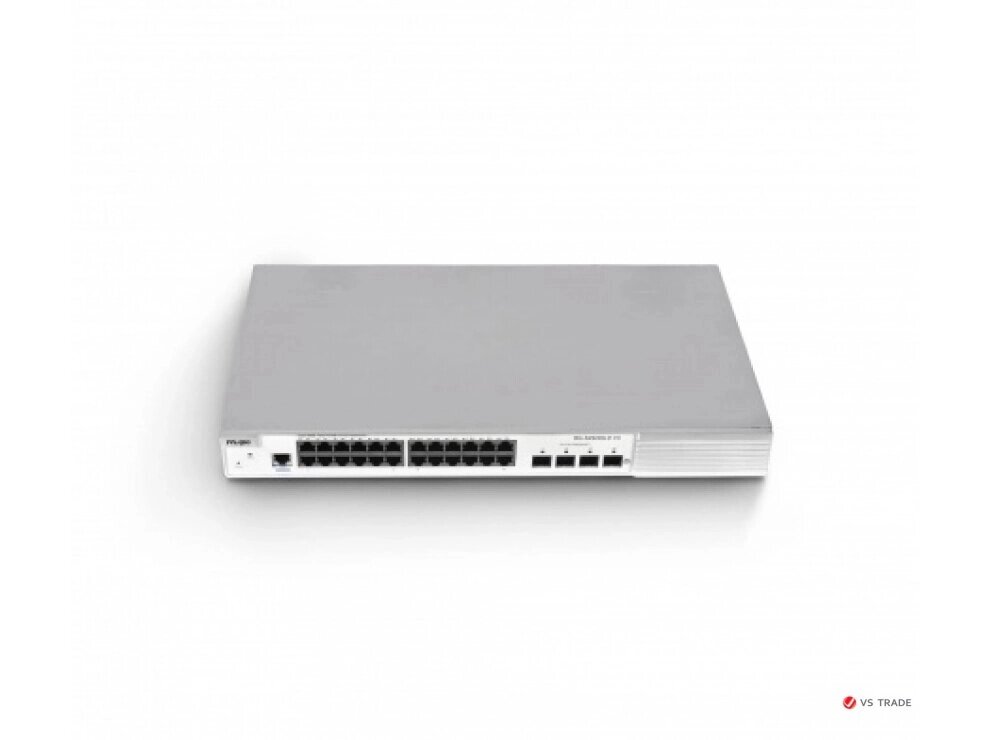 Коммутатор Ruijie RG-S2928G-E V3 L2+ Managed (24-Port 10/100/1000BASE-T and 4 GE SFP Ports (Non-Combo), Fanless) от компании turan - фото 1