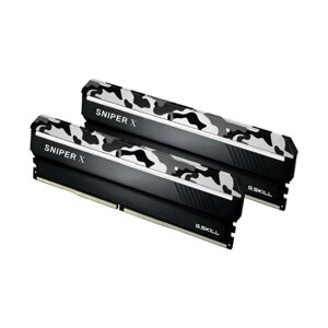 Комплект модулей памяти G. SKILL sniperx F4-3200C16D-16GSXWB DDR4 16GB (kit 2x8GB) 3200mhz