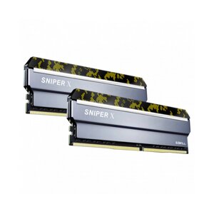 Комплект модулей памяти G. SKILL sniperx F4-3200C16D-32GSXKB DDR4 32GB (kit 2x16GB) 3200mhz