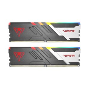 Комплект модулей памяти patriot VIPER VENOM RGB PVVR532G620C40K DDR5 32GB (kit 2x16GB) 6200mhz