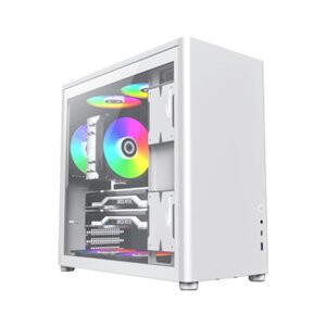 Компьютерный корпус gamemax SPARK PRO FULL WHITE без б/п