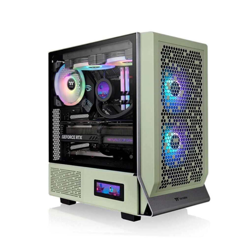 Компьютерный корпус Thermaltake Ceres 300 TG ARGB Matcha Green без Б/П от компании turan - фото 1