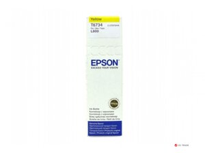 Контейнер с чернилами Epson C13T67344A L800 Yellow ink bottle 70ml