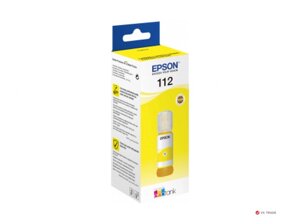 Контейнер с желтыми чернилами Epson C13T06C44A, 112, совместимость L11160/L15150/L15160/L6550/L6570