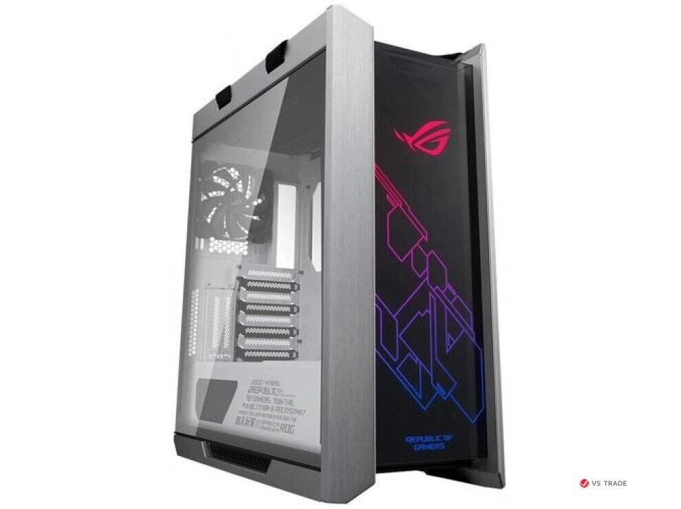 Корпус ASUS ROG STRIX HELIOS GX601, ATX/micro ATX/Mini ITX/EATX, USB 3.1, 3x120mm, AURA Sync, Без БП, Белый от компании turan - фото 1