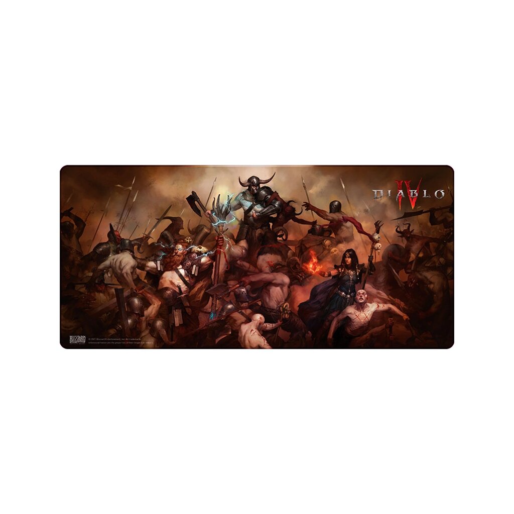 Коврик для компьютерной мыши Blizzard Diablo IV Heroes XL от компании turan - фото 1