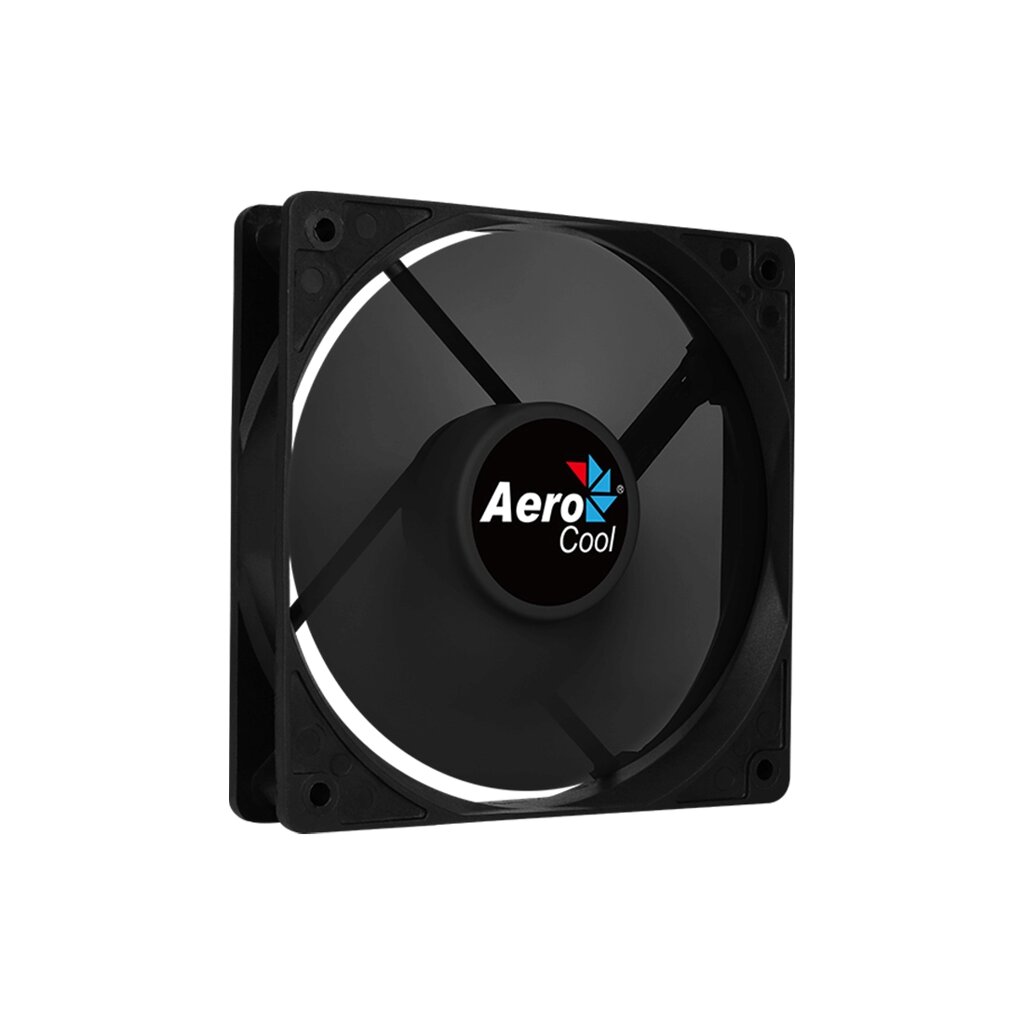 Кулер для компьютерного корпуса AeroCool FORCE 12 Black Molex + 3P от компании turan - фото 1