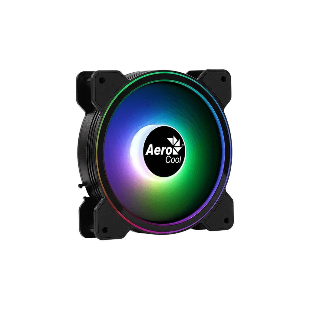 Кулер для компьютерного корпуса AeroCool Saturn 12F ARGB 6-pin от компании turan - фото 1