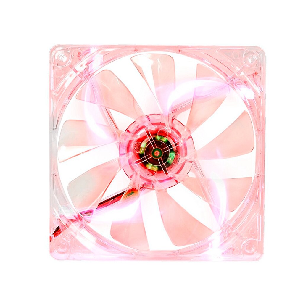 Кулер для компьютерного корпуса Thermaltake Pure 12 LED DC Fan Red от компании turan - фото 1