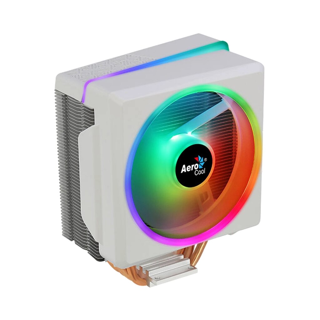 Кулер для процессора Aerocool Cylon 4F WH ARGB PWM 4P от компании turan - фото 1