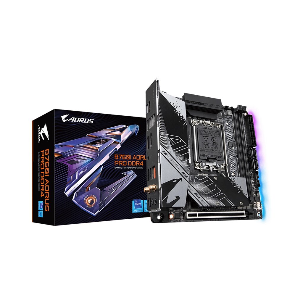 Материнская плата Gigabyte B760I AORUS PRO DDR4 от компании turan - фото 1