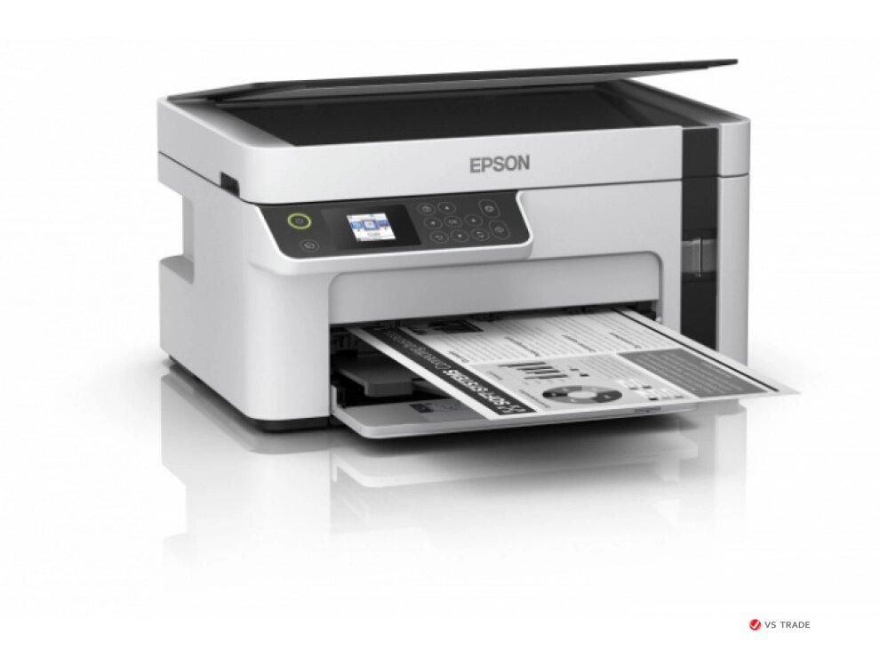 МФУ Струйное Epson M2120, А4, чб, 32 стр/мин, Сканер 1200x2400dpi, USB, WIFI, C11CJ18404 от компании turan - фото 1