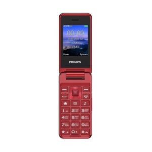 Мобильный телефон Philips Xenium E2601 красный