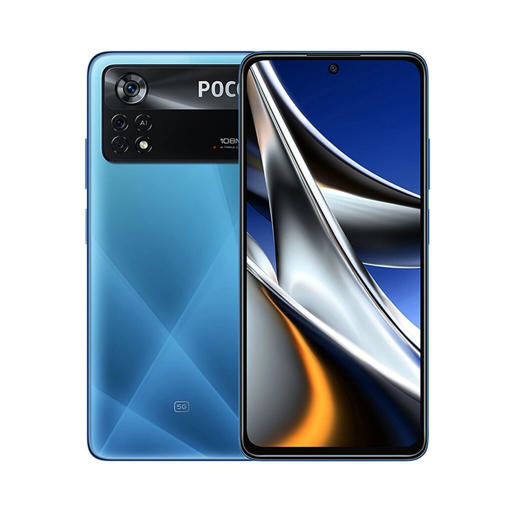 Мобильный телефон Poco X4 Pro 5G 6GB RAM 128GB ROM Laser Blue от компании turan - фото 1