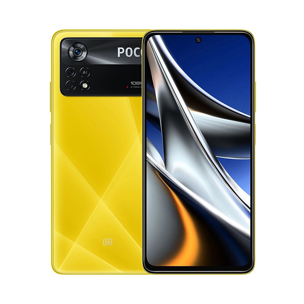 Мобильный телефон Poco X4 Pro 5G 8GB RAM 256GB ROM POCO Yellow от компании turan - фото 1